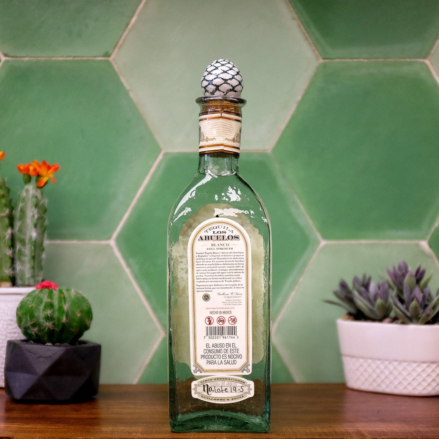 Tequila Los Abuelos (Fortaleza) - Blanco Still Strength - 750ml - 46% alc./vol.