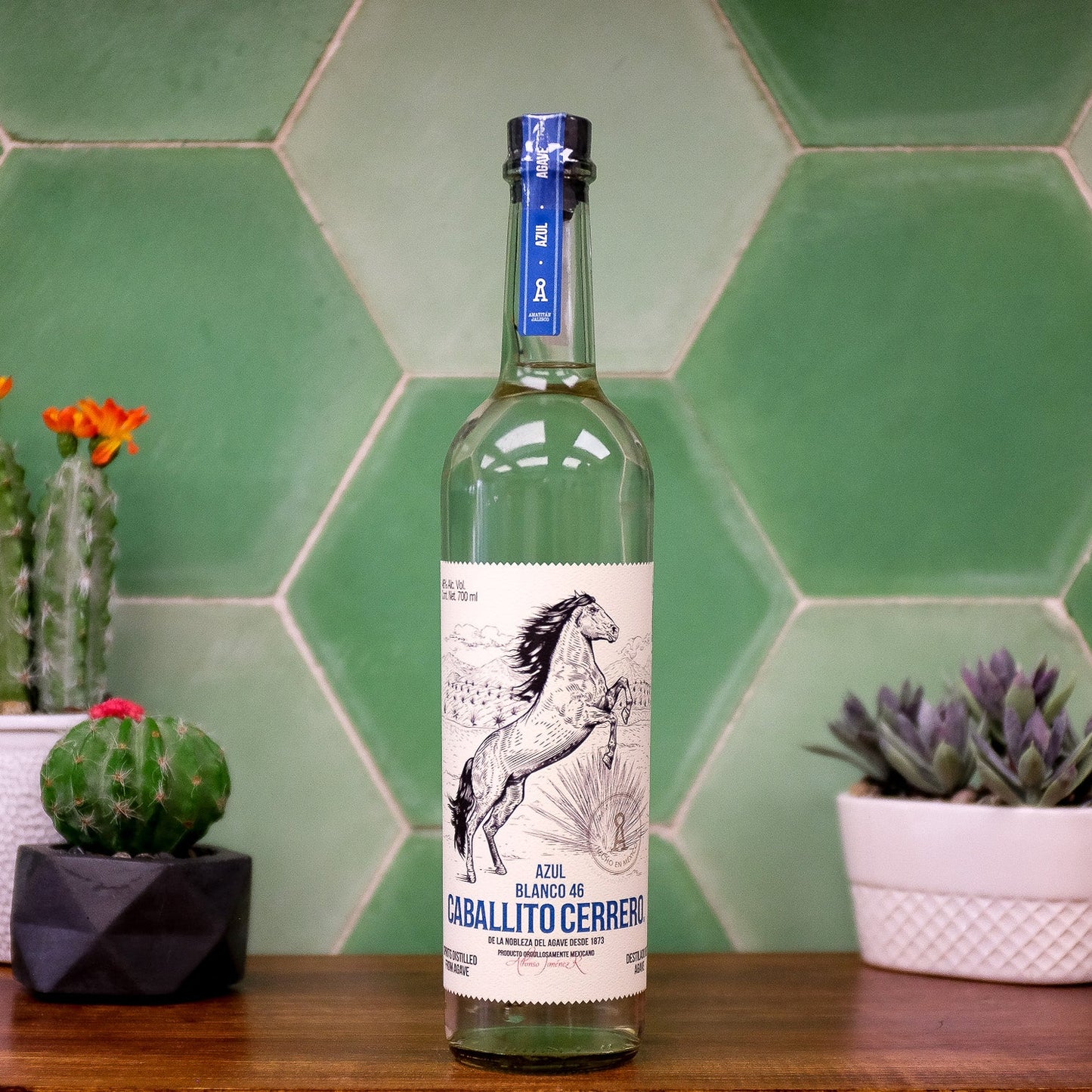 Caballito Cerrero Agave Azul Blanco - 700ml - 46% alc./vol.