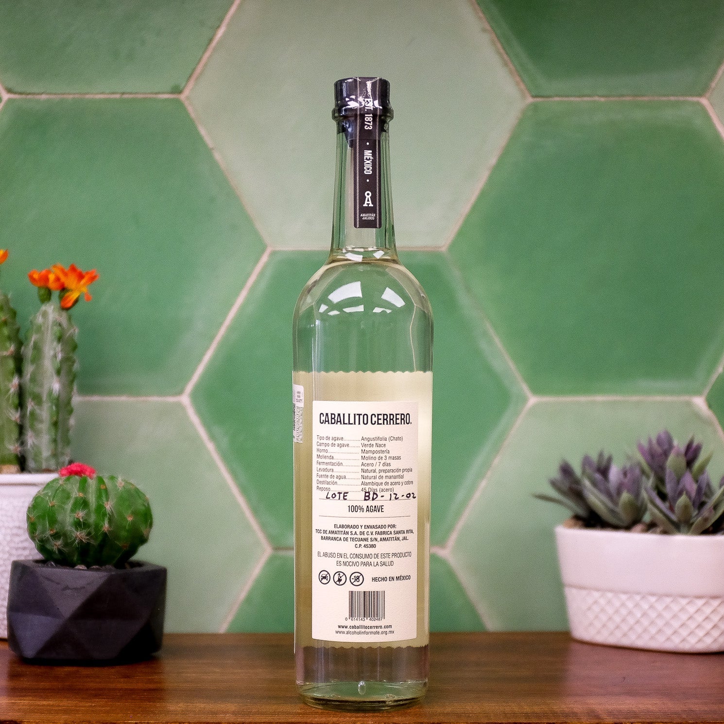 Caballito Cerrero Agave Chato Blanco 46 - 700ml - 46% alc./vol.