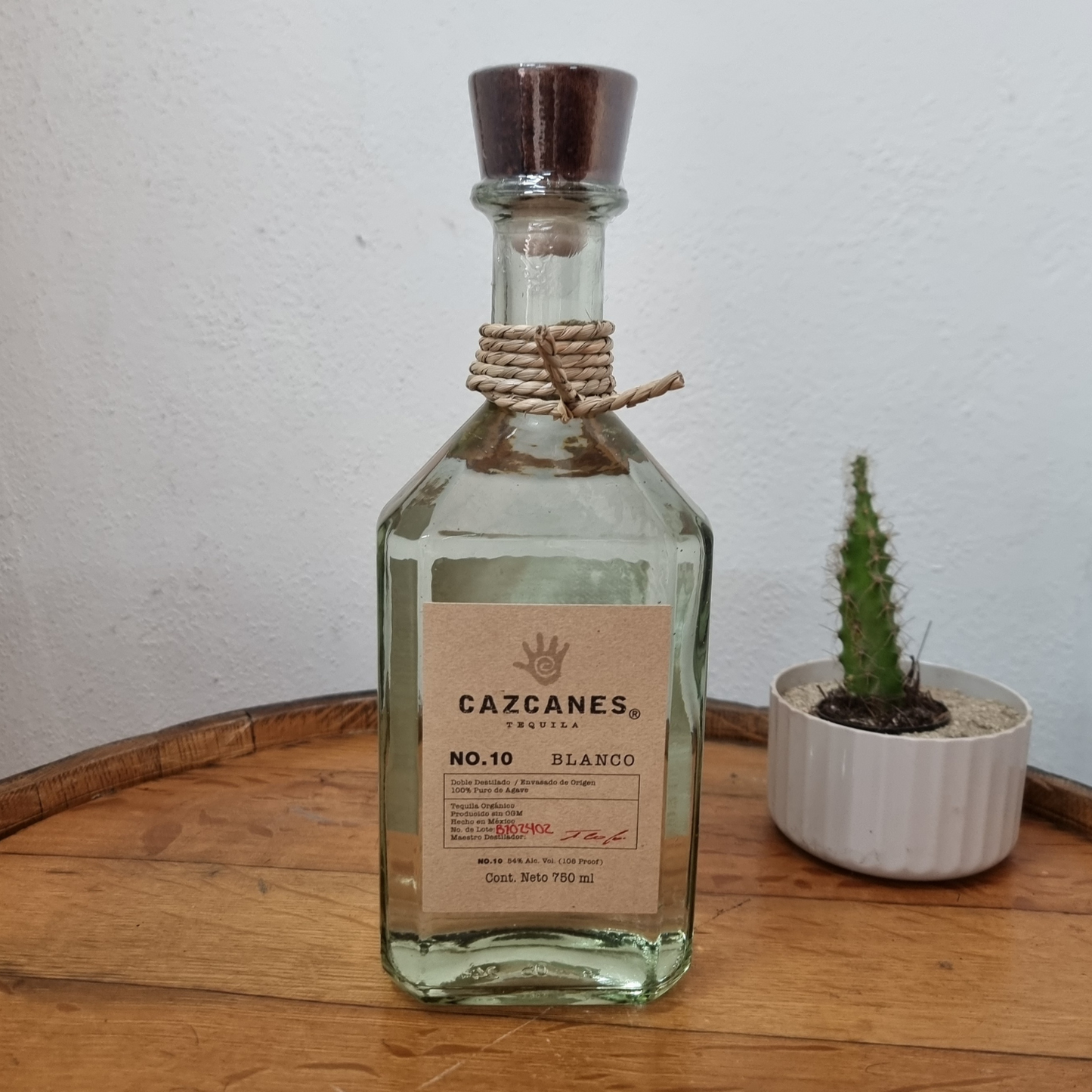 Tequila Cazcanes No. 10 Blanco