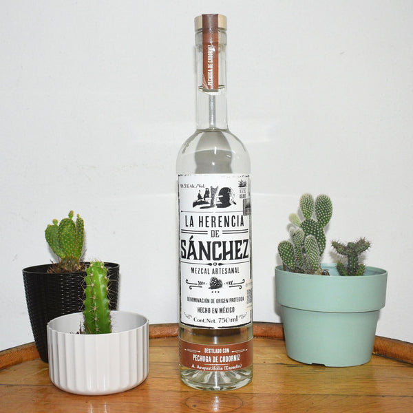 La Herencia de Sánchez Pechuga de Codorniz Mezcal - 750 ml