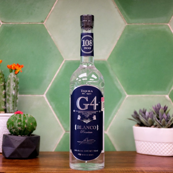 Tequila G4 Blanco 108 - 750ml - 54% alc./vol.