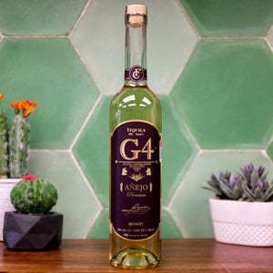 Tequila G4 Añejo - 750ml - 38% alc./vol.