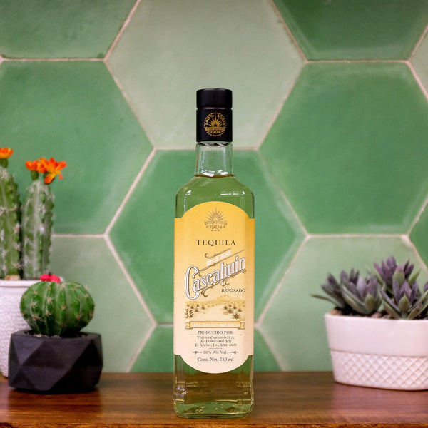 Tequila Cascahuín Reposado - 750ml - 38% alc./vol. de venta en Agave Drinks Mx